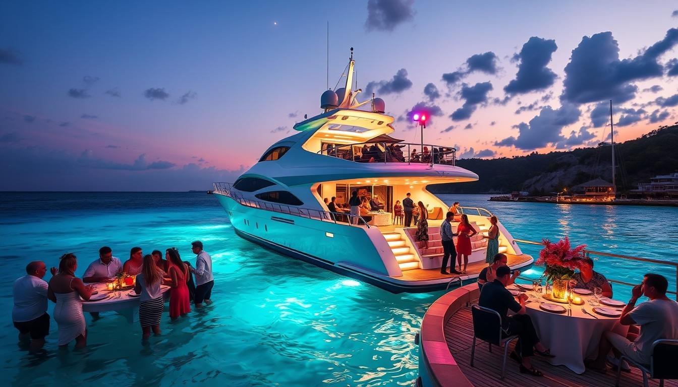 Yacht party